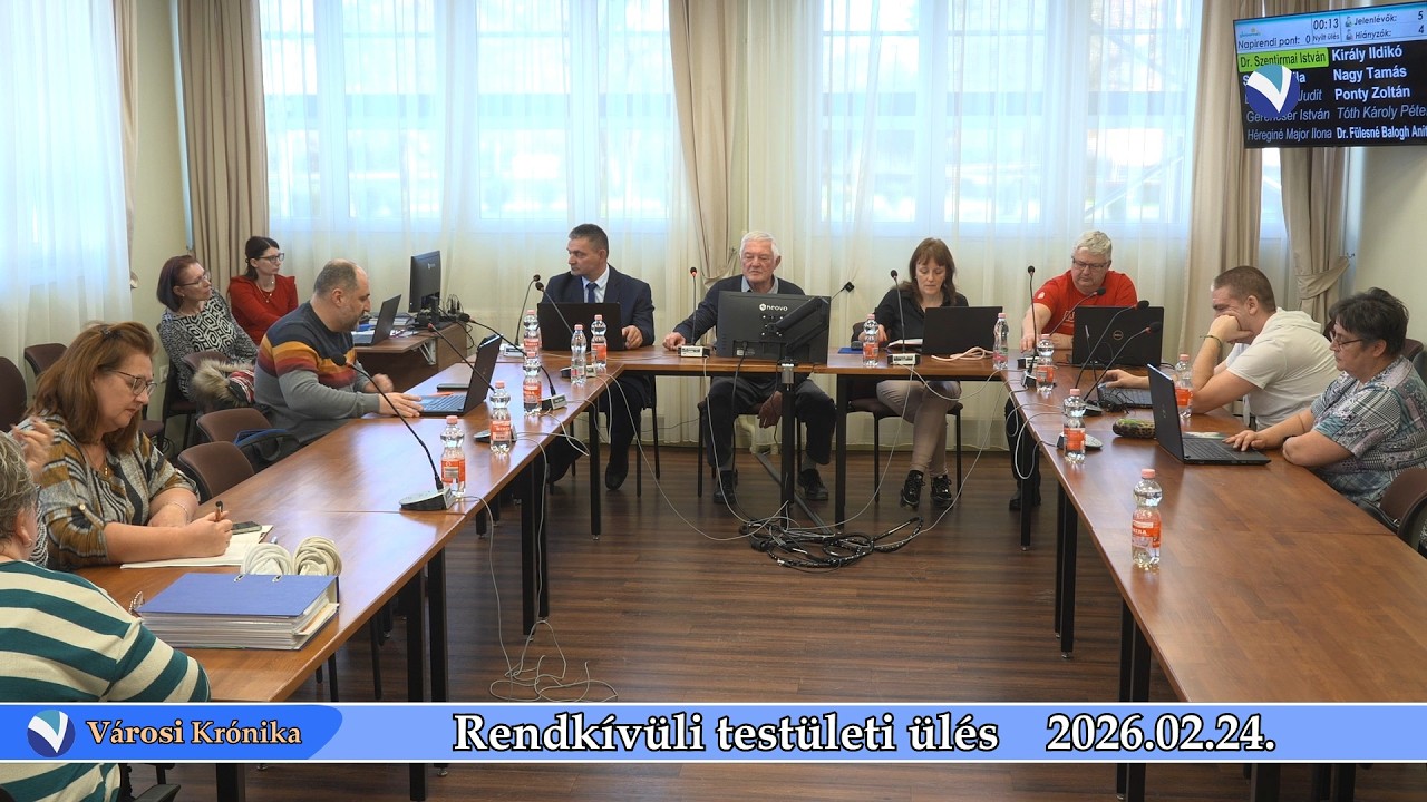 Rendkívüli testületi ülés 2026.02.24.