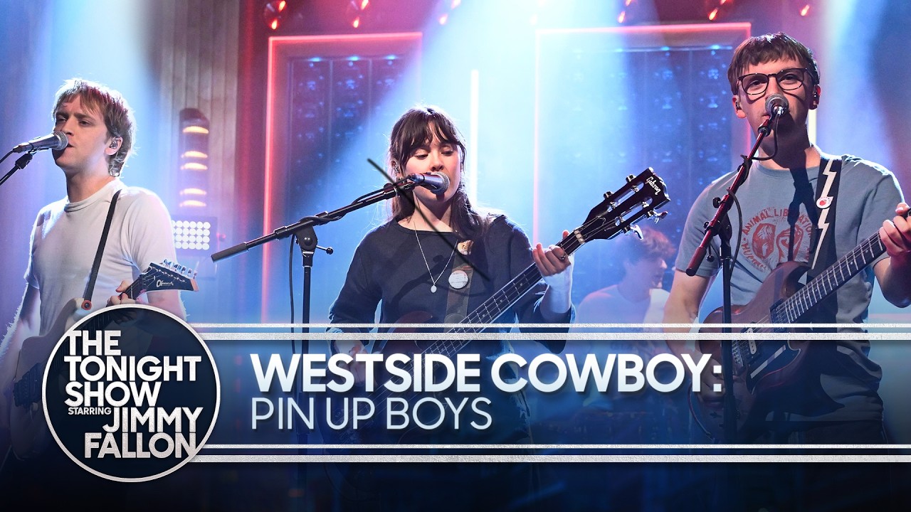 Westside Cowboy: Pin Up Boys | The Tonight Show Starring Jimmy Fallon