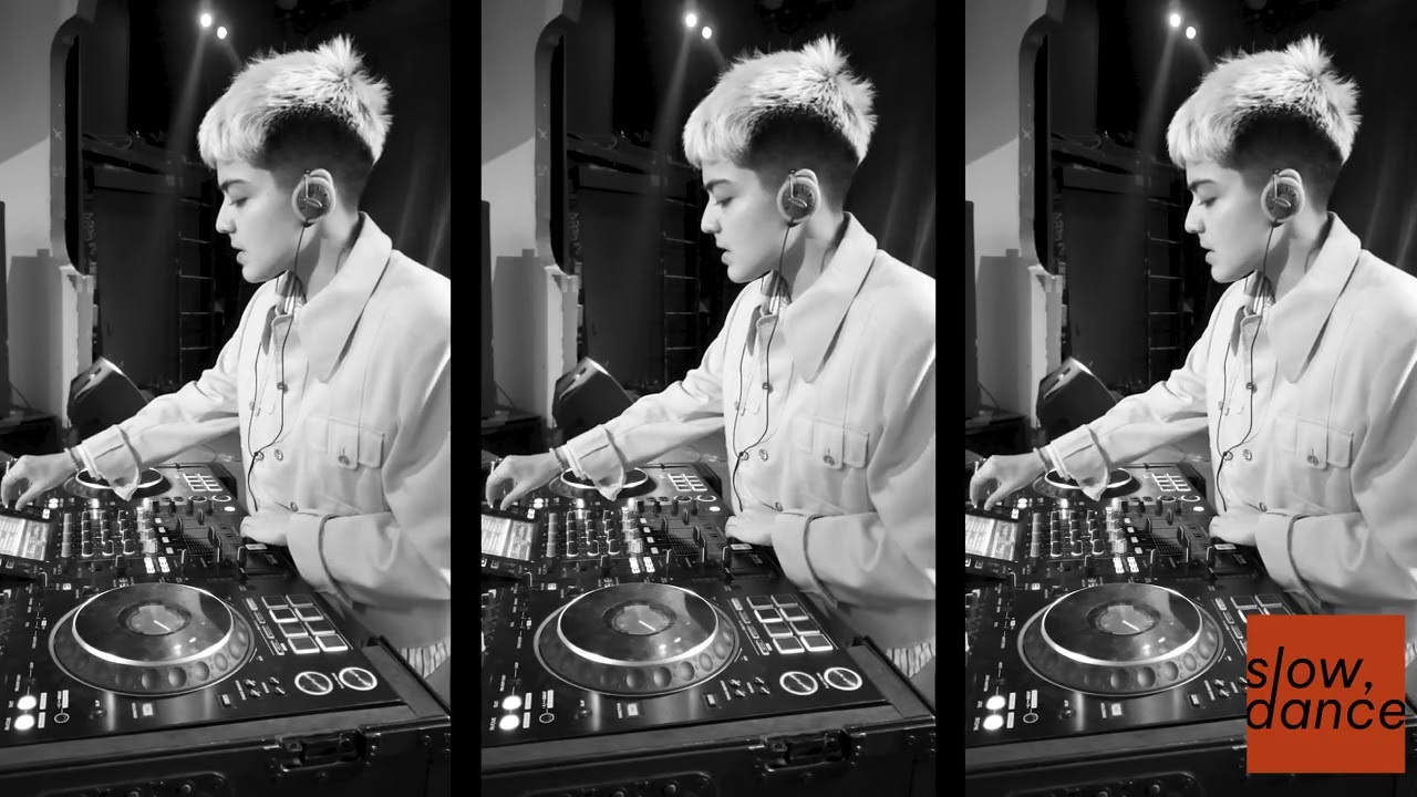 slow dance: eclectic dj set with electronic sounds, global disco with pop, rnb sprinkled in
