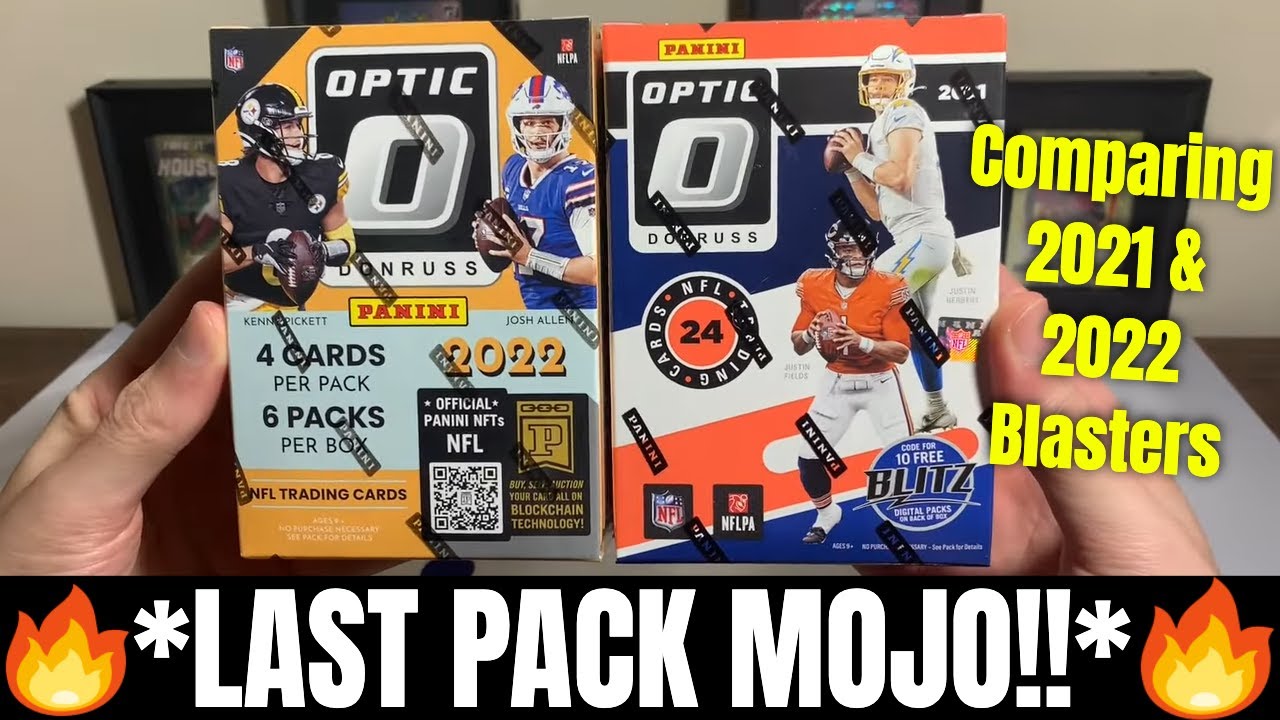 **🔥🚨LAST PACK MOJO!!🚨🔥** Out Of These 2021 & 2022 Optic Football Blaster Boxes From Target!