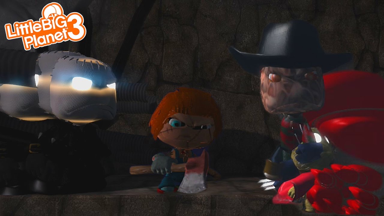 LittleBIGPlanet 3 | Slenderman, Freddy, Jason & Chucky (Playstation 4)