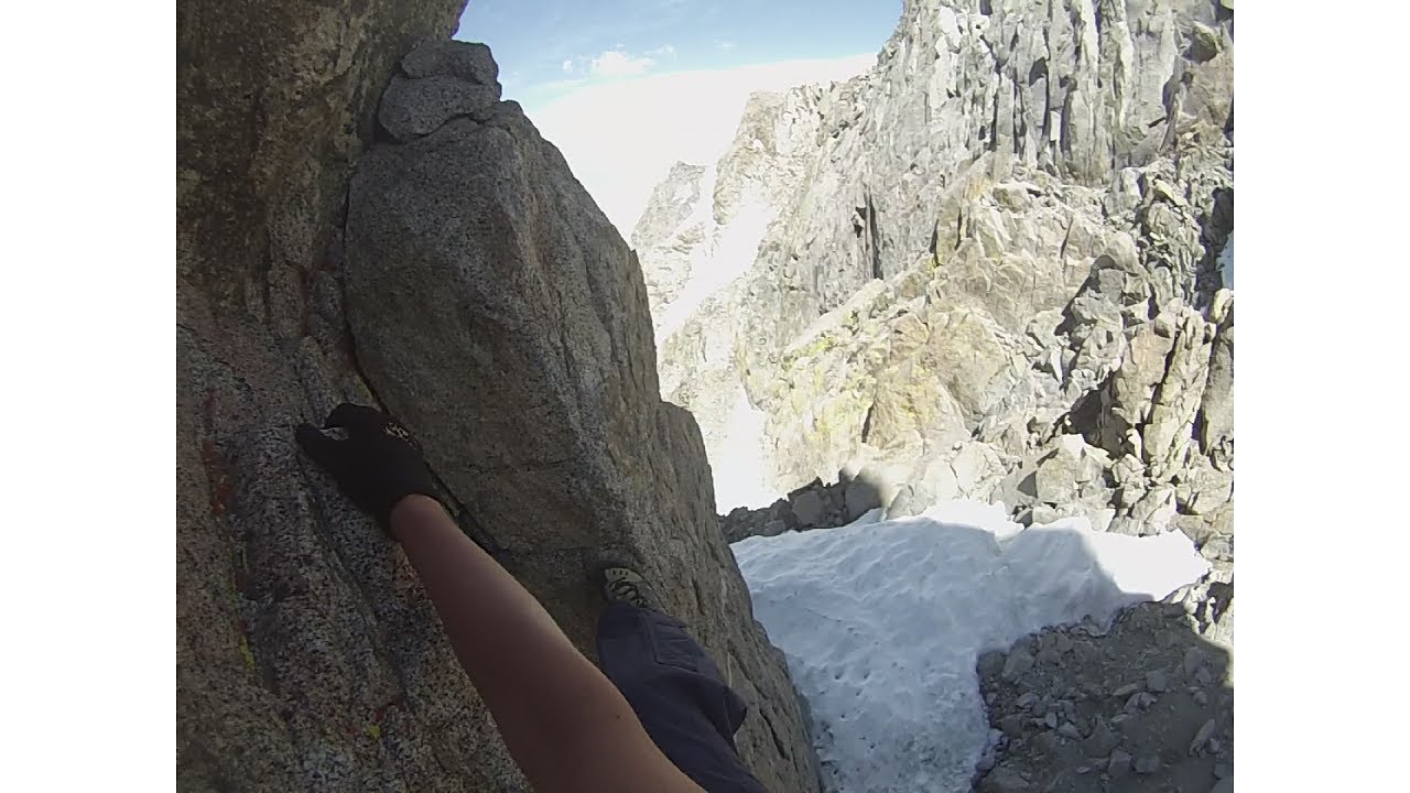 Climbing North Palisade