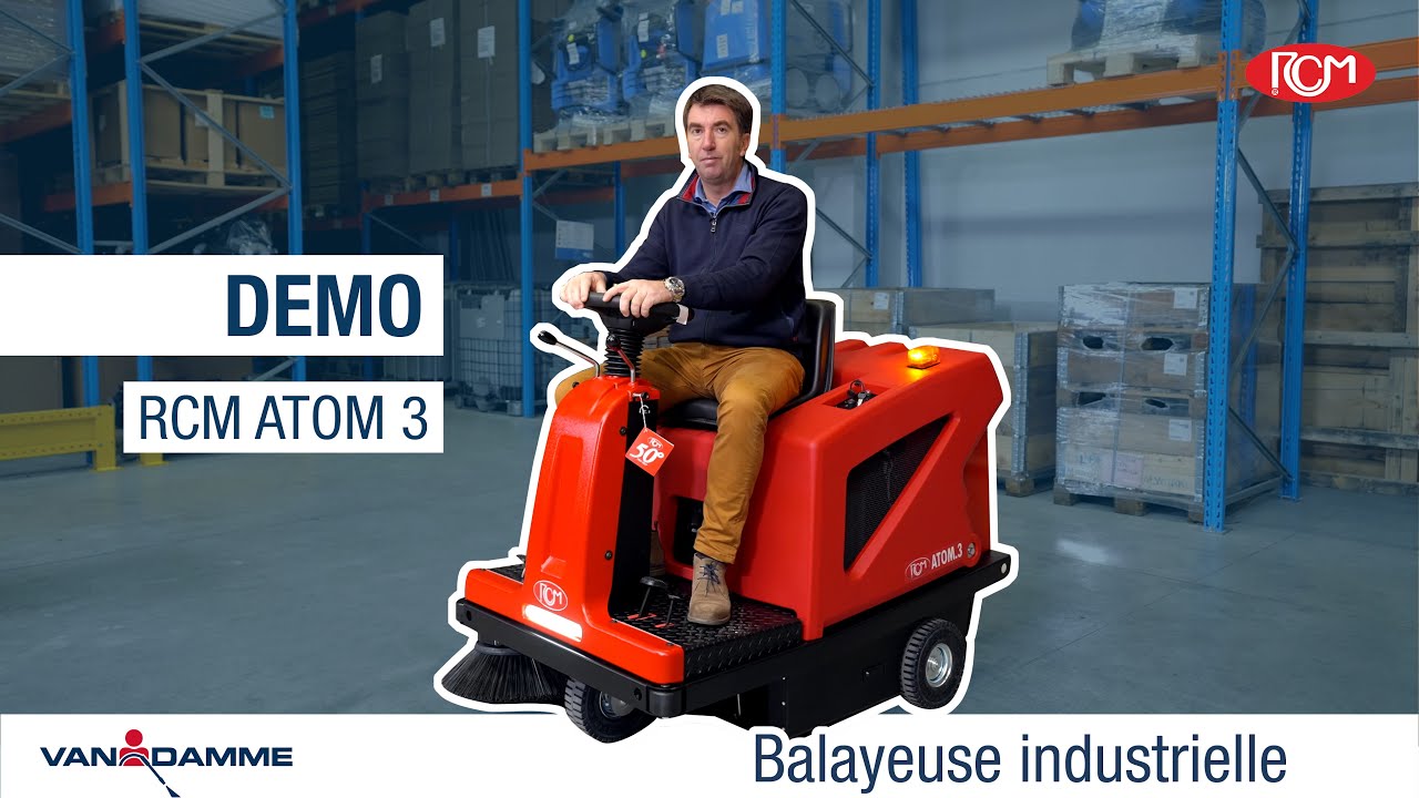 Balayeuse industrielle RCM Atom.3