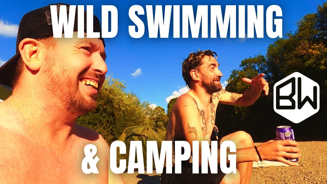 WILD SWIMMING IN A COUNTRY PARK AND WILD CAMP #WREXHAM #wildswimming #wildcampingwales #adventure