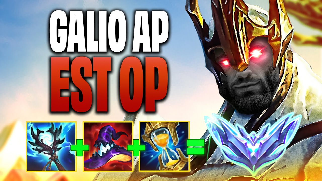 Comment EXPLOSER le bas élo avec GALIO (Guide, Gameplay explicatif)