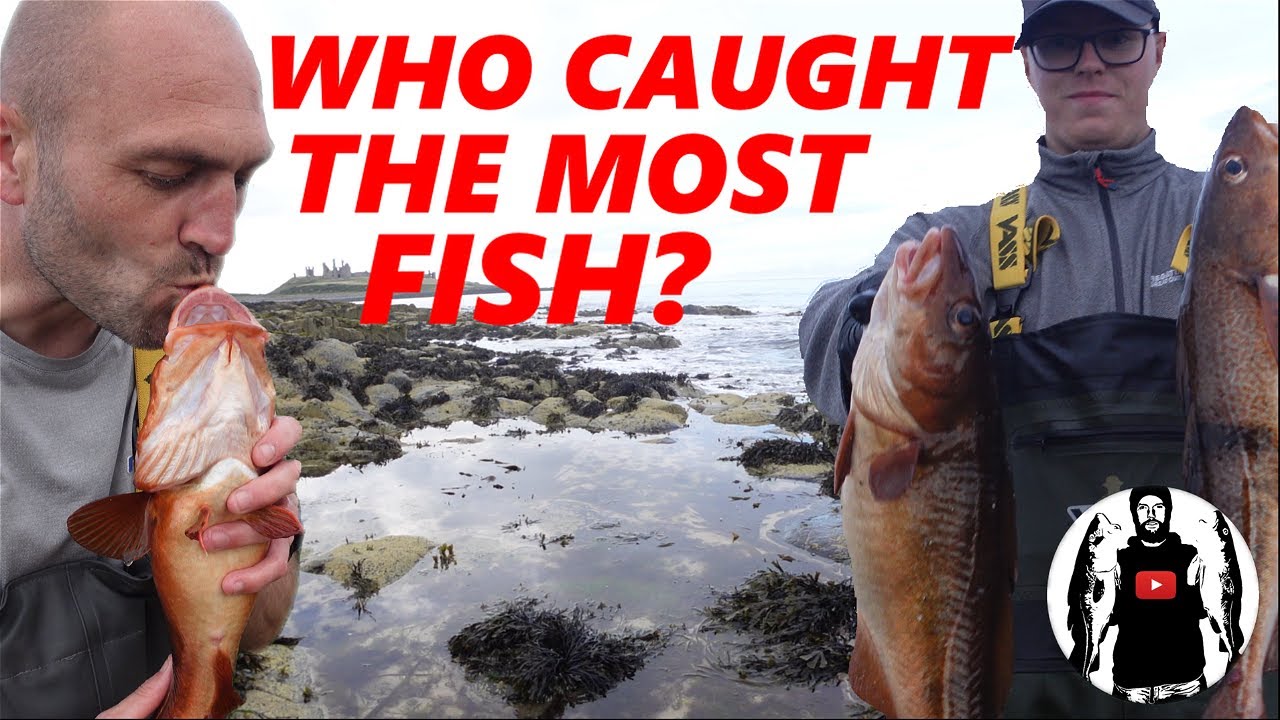North East Cod Fishing....2 V 2 challenge at Craster