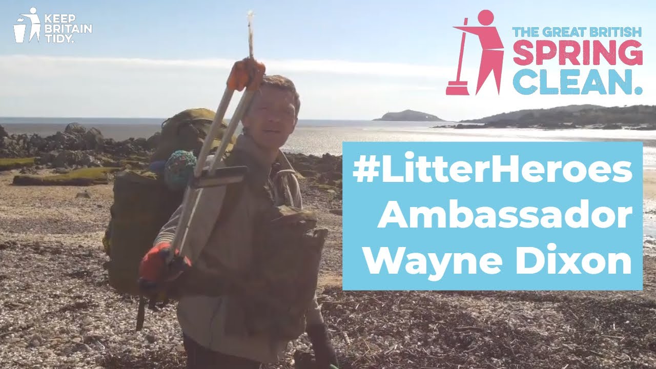 Wayne and Koda #LitterHeroes | Keep Britain Tidy