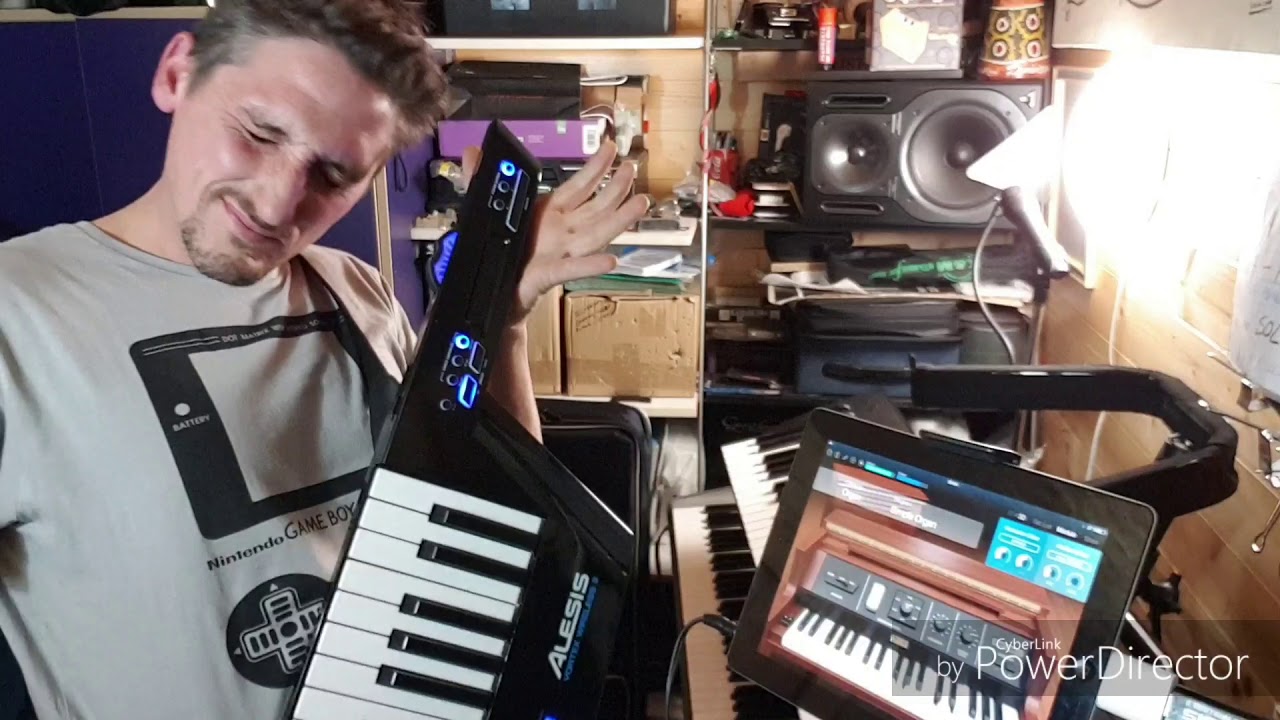 KEYTAR ALESIS VORTEX WIRELESS 2 + KORG MODULE + SAMPLE TANK + IPAD + ADAPTADOR USB +  en español
