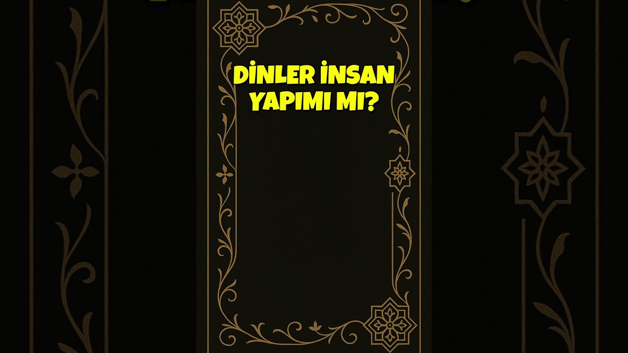 Gazali Eserlerine Göre: Dinler İnsan Yapımı Olabilir mi?