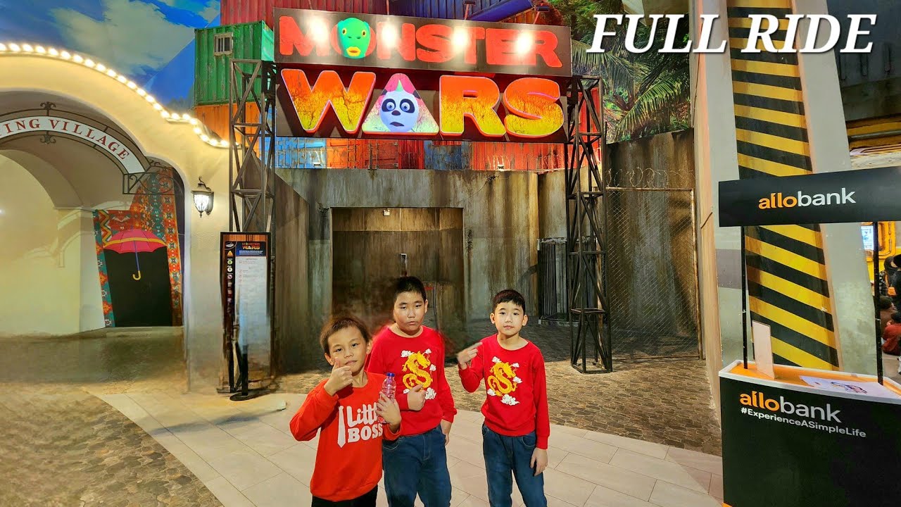 MONSTER WARS Trans Studio Cibubur (FULL RIDE)