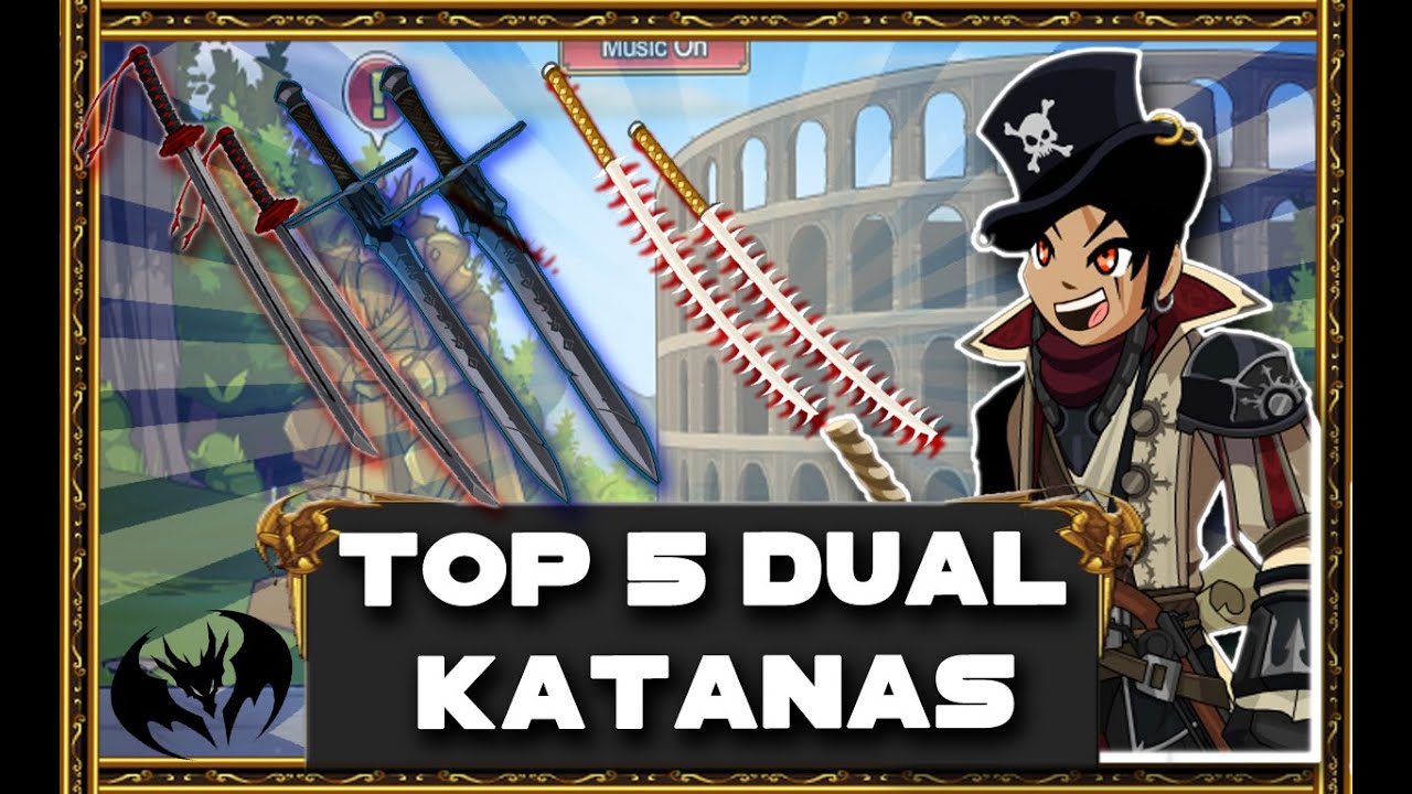 =AQW=Top 5 melhores  dual katanas no-memb