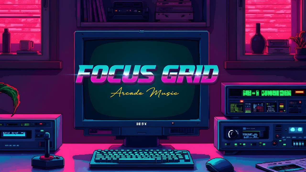 Focus Grid – Deep Work Focus Arcade Music for Concentration