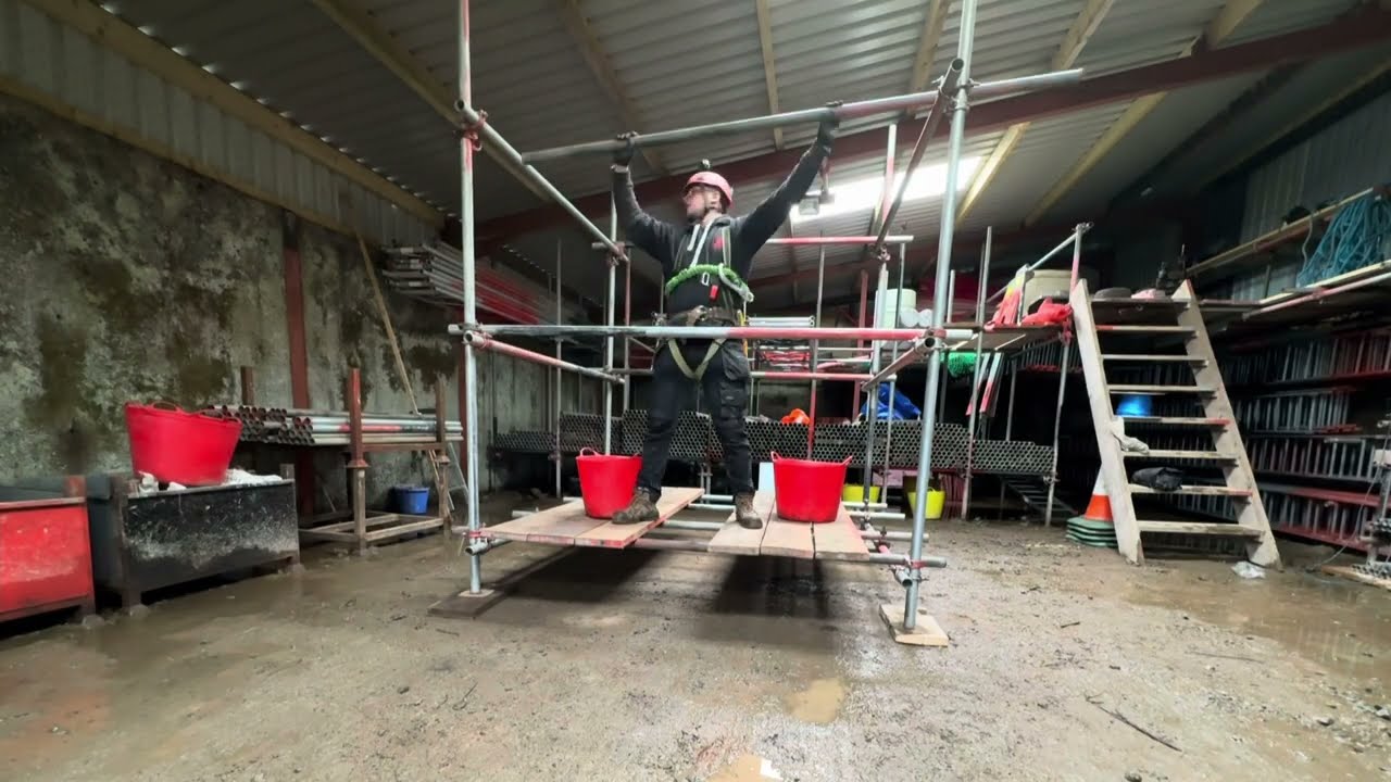 How to scaffold for BEGINNERS. lesson on basics of scaffolding
