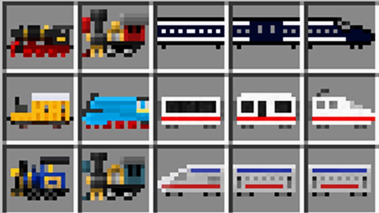 Minecraft TRAINCRAFT MOD