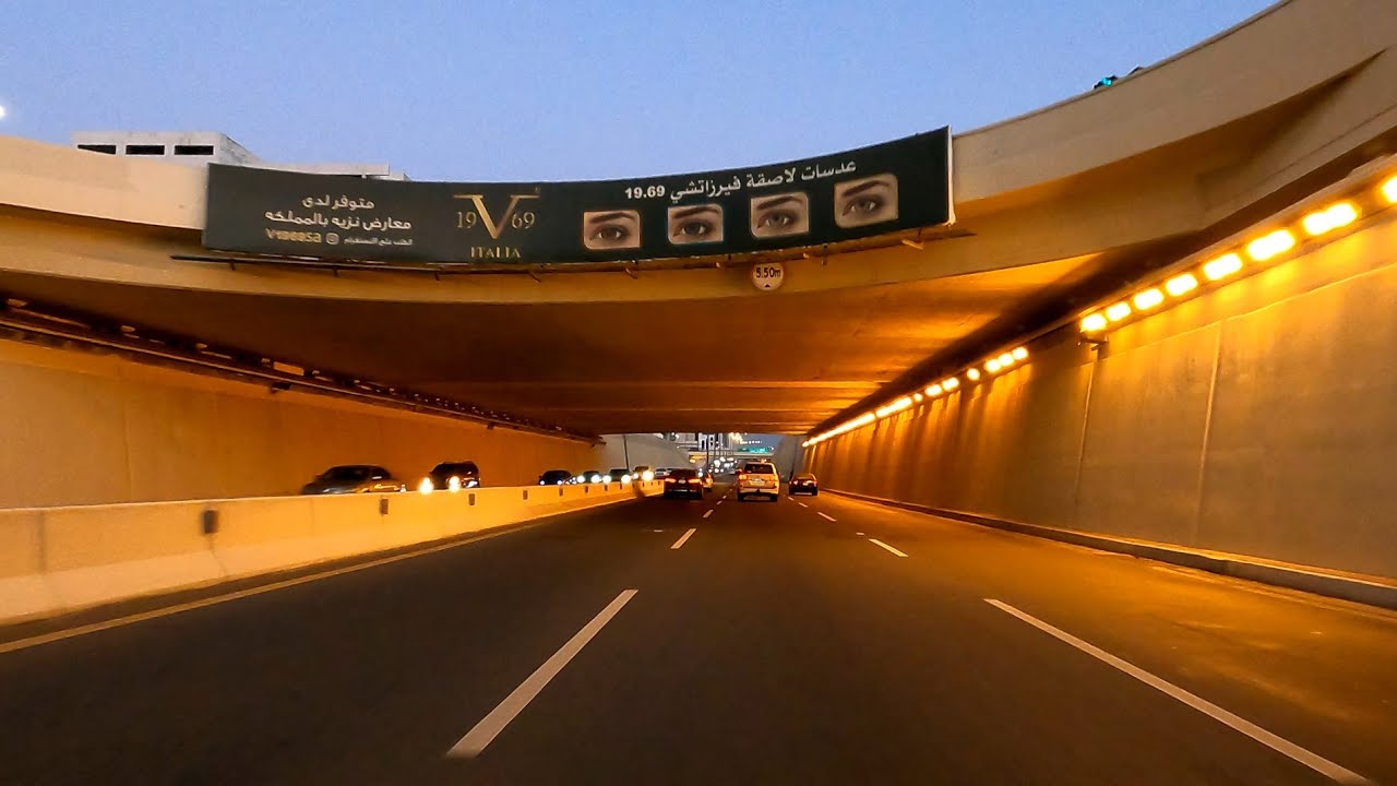 طريق الملك عبدالله جدة جولة السيارة
