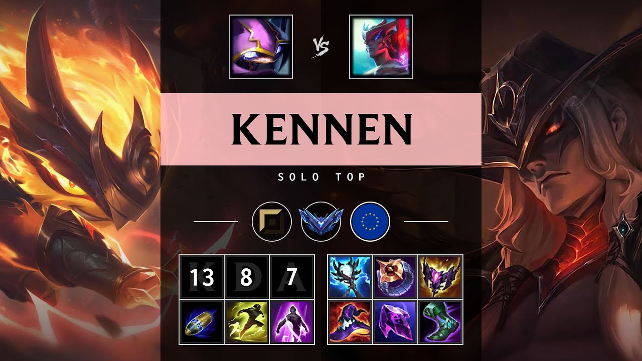 Kennen Top vs Yone - EUW Diamond Patch 25.21