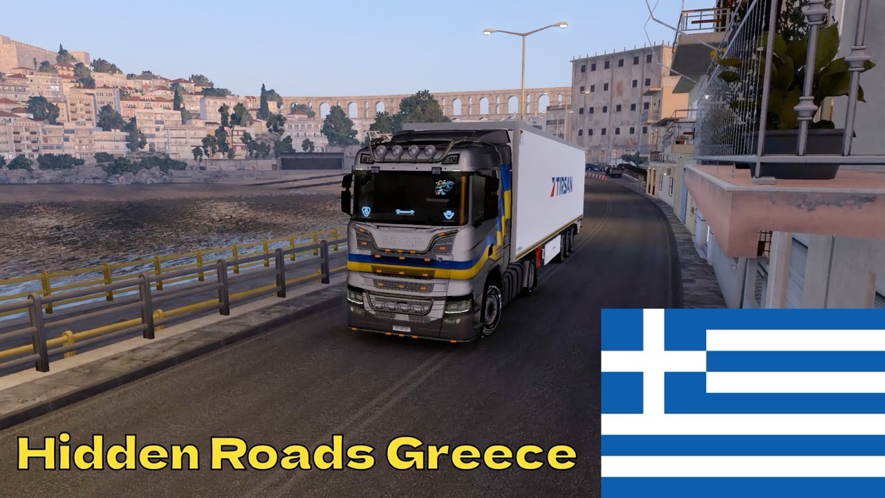 Scenic City Road - All Hidden Roads in the Greece DLC