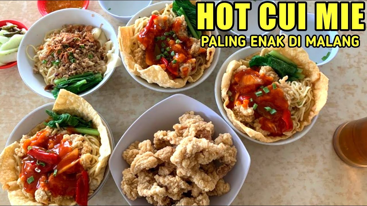 HOT CUI MIE MALANG yang selalu bikin pengen balik ke kota Malang #kulinermalang #exploremalang
