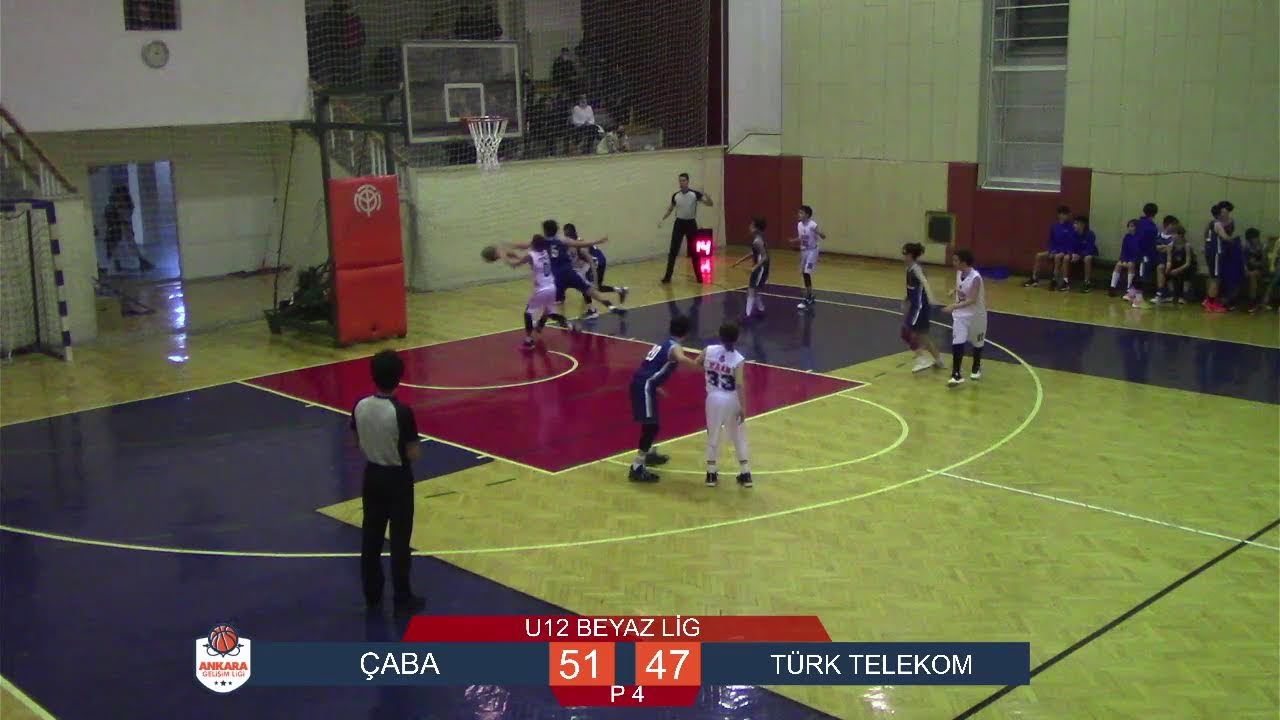 06.03.2022  U12 BEYAZ LİGİ  Çaba - Türk Telekom