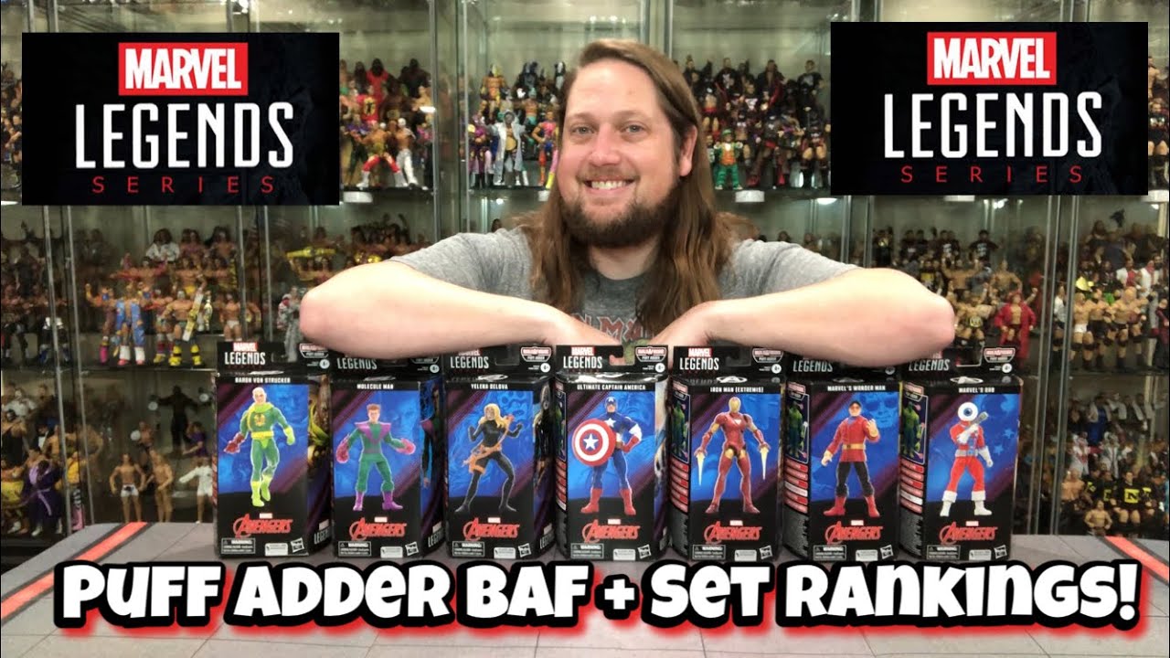 Marvel Legends Puff Adder BAF + Set Rankings!