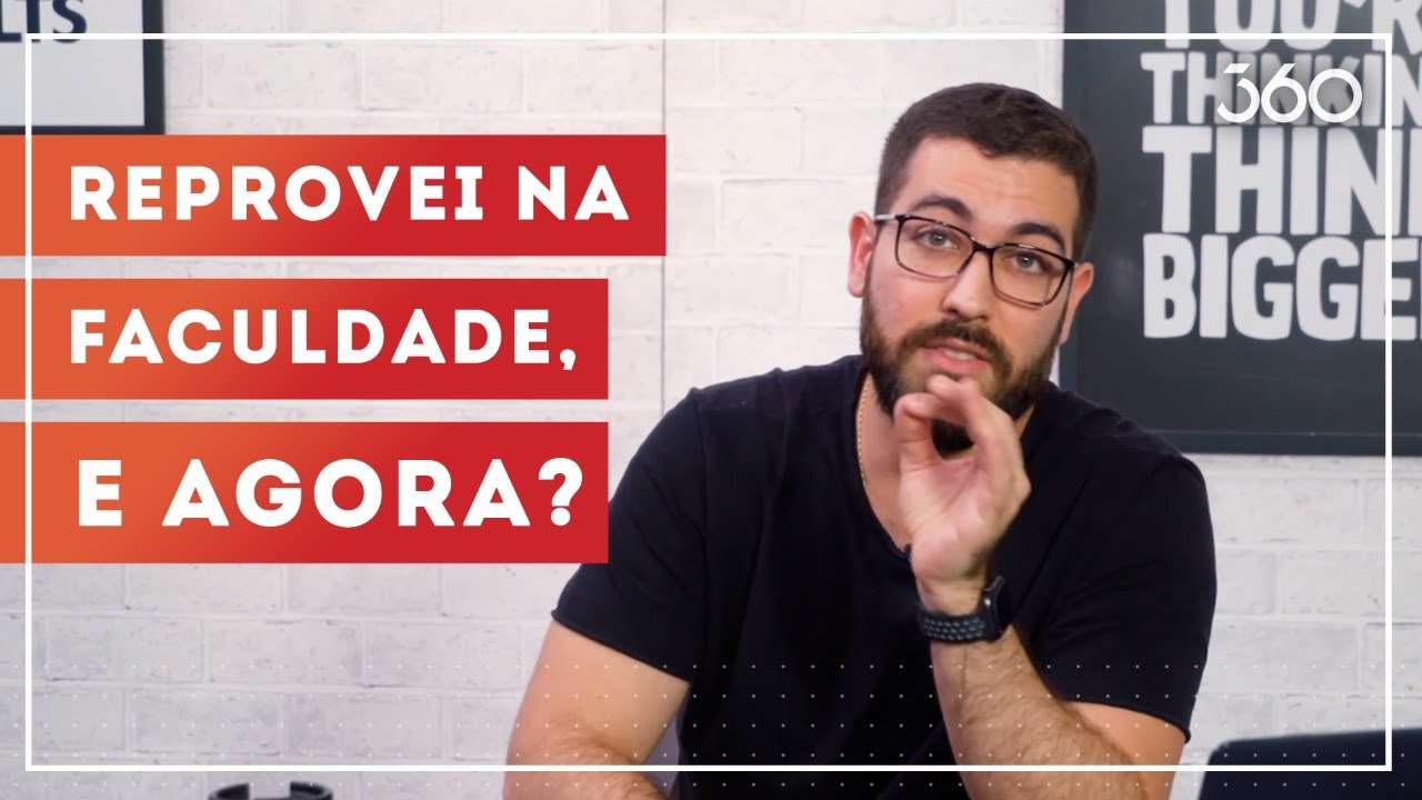 REPROVEI NA FACULDADE, E AGORA?