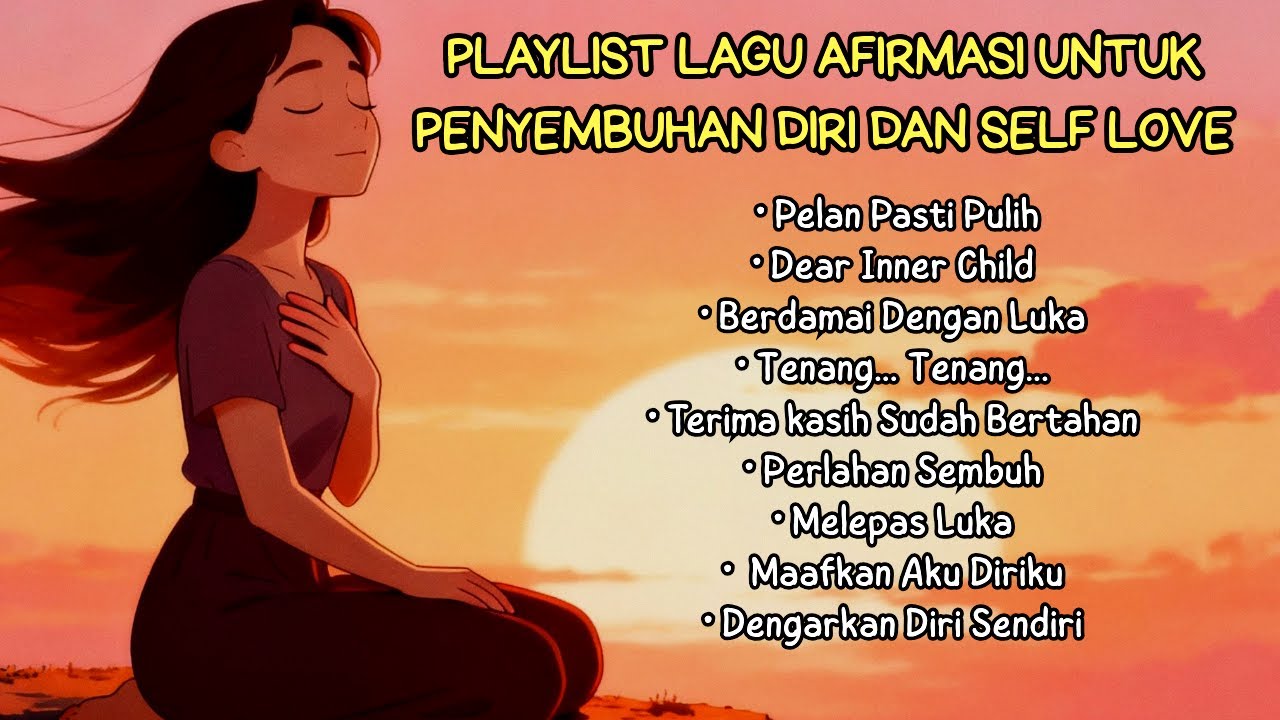Pelan Pasti Pulih Lagu Self Healing Indonesia, Lagu Afirmasi Positif Untuk Penyembuhan Diri *8