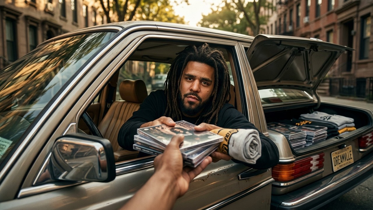 J Cole Selling From His Car Proves He Doesn't Need the Industry