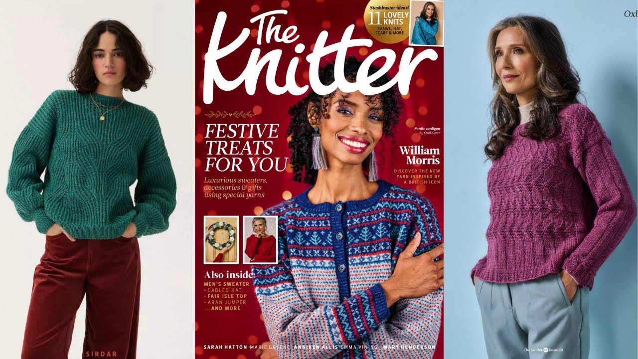 🧦The Knitter issue 221/ Knitting Magazine Flip Through
