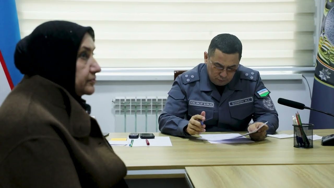 Xalq bilan muloqot: IIV Jazoni ijro etish departamentida navbatdagi sayyor qabul o‘tkazildi