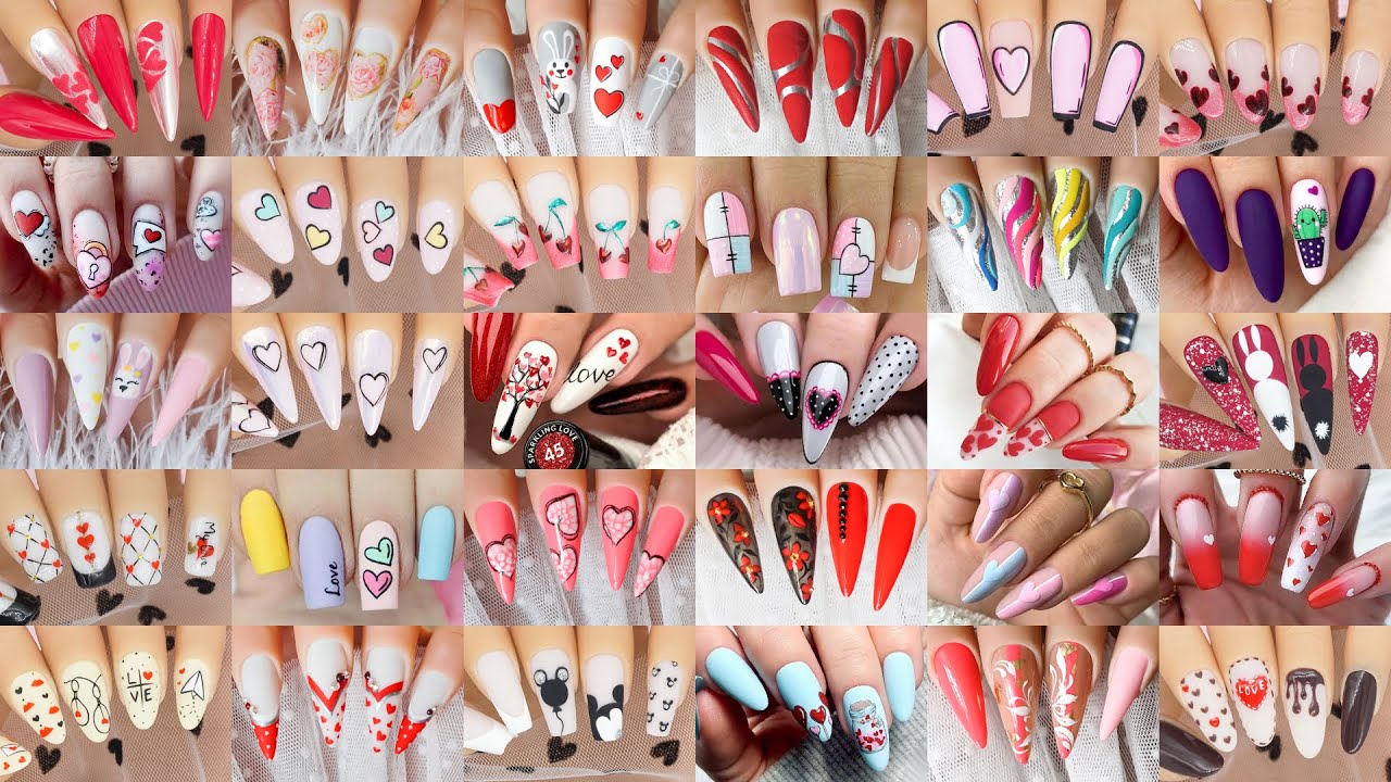 Simple Valentine’s Day Nail Art Ideas 💅❤️| Easy & Romantic Designs 2026 | Cute Nails 💖