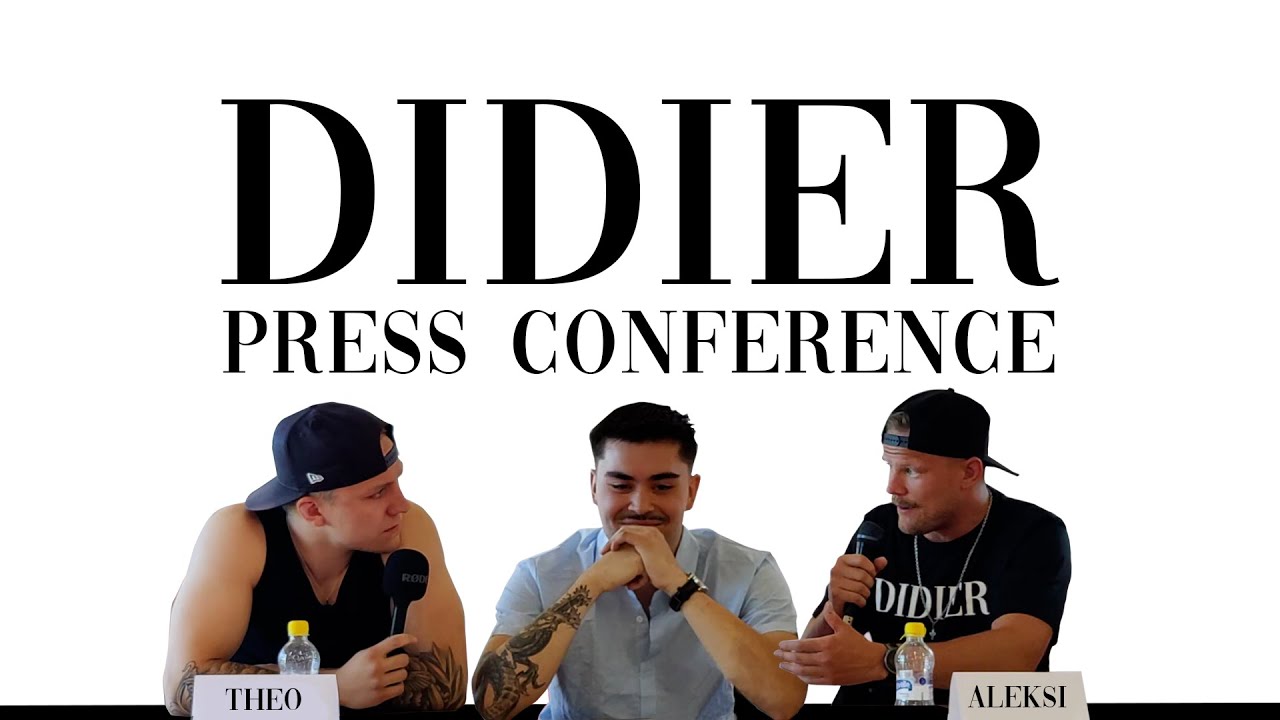 Didier Boxing Event 2 - Press Conference