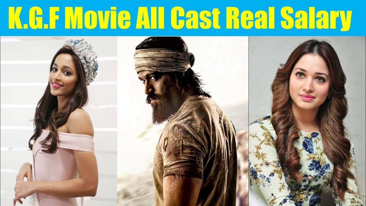 KGF Movie All Cast Salary | Yash | Srinidhi Shetty