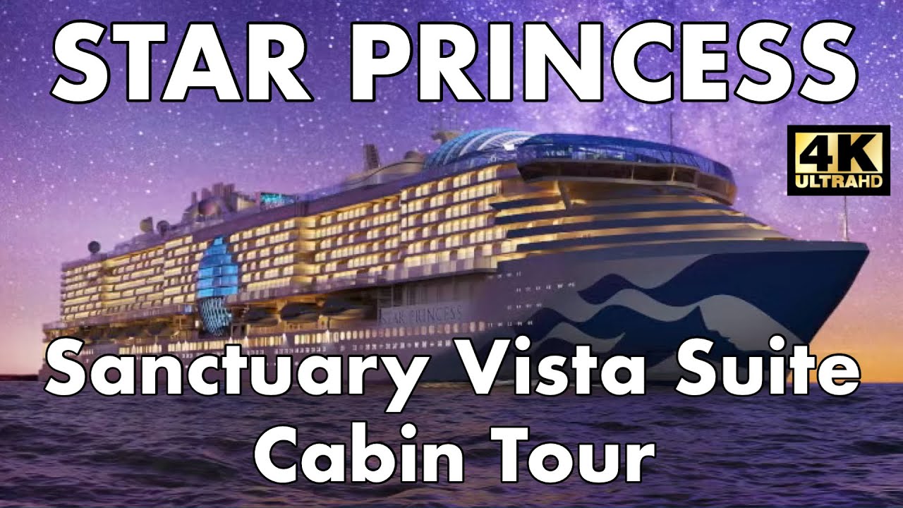 Sanctuary Vista Suite! A Tour of cabin 17620 The Star Princess Inaugural Season!