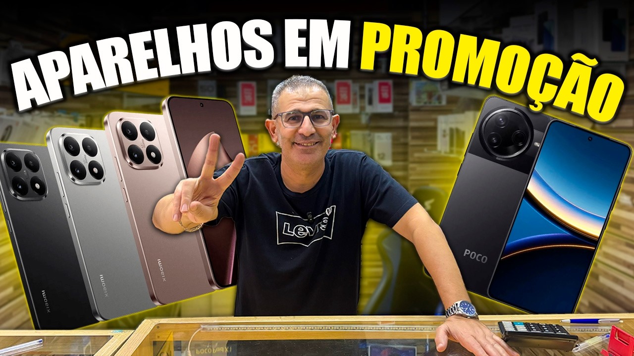 Redmi Note 14, Poco F7, XIAOMI 15T e Muito Mais – Só no Saad com preço IMPERDÍVEL!