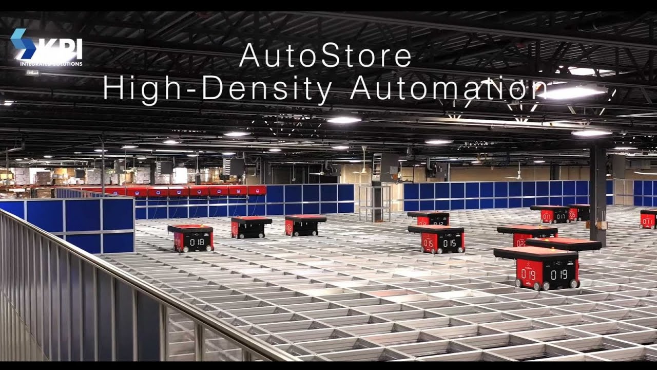 AutoStore Cube Bin Based Storage