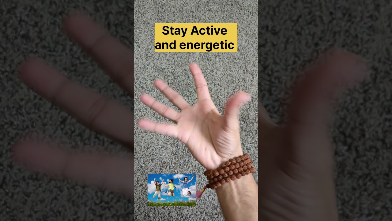 Stay Active and Energetic with this simple exercise #stayactive #energetic #yoga #mudra #viralshorts