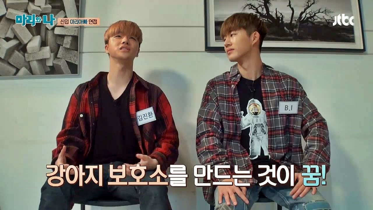 신입 마리아빠 괴물 신인 iKON B.I & 진환의 등장! 마리와 나 1회
