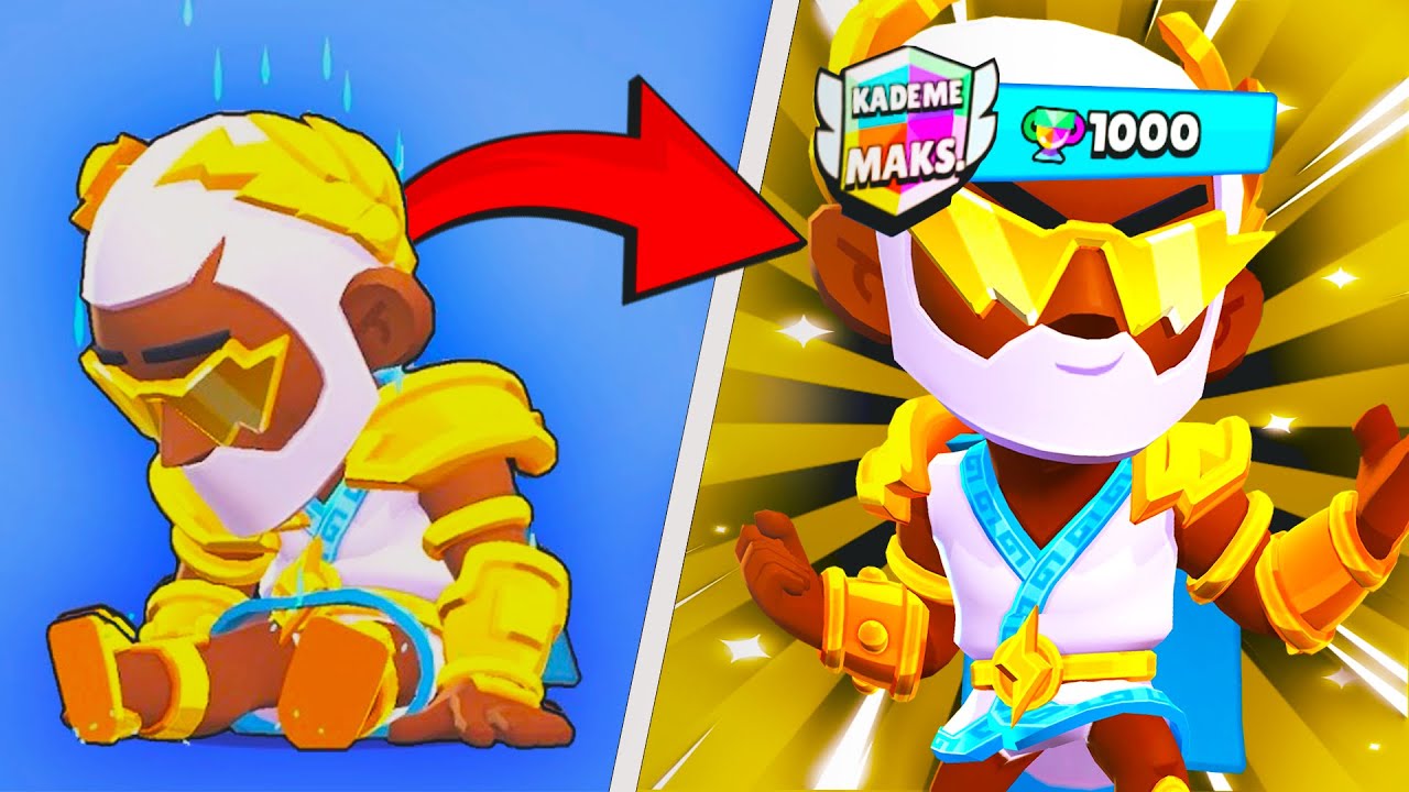 50 Rütbe Zeus Brock | Çift Hesaplaşma & Keskin Nişancı Haritası – Brawl Stars