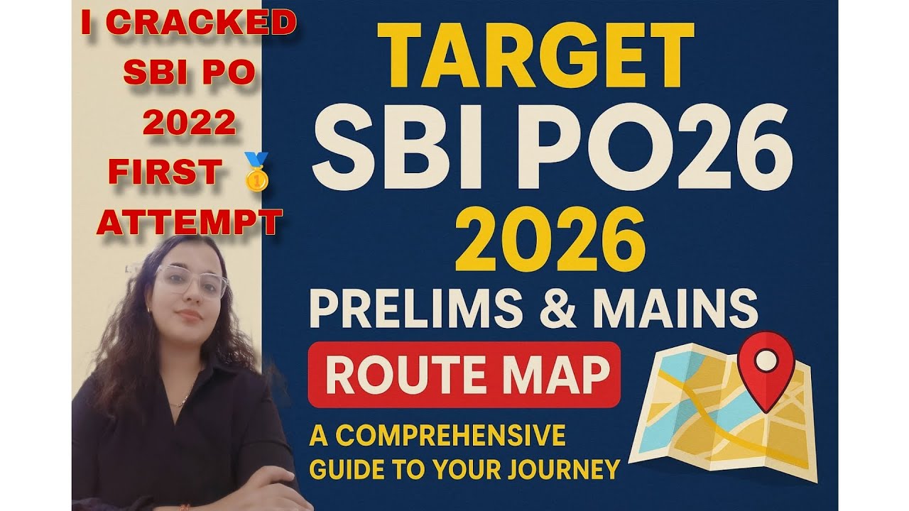 SBI PO 2026💯🥇 complete roadmap prelims plus mains#Crack sbi po 2026 with this comprehensive strategy
