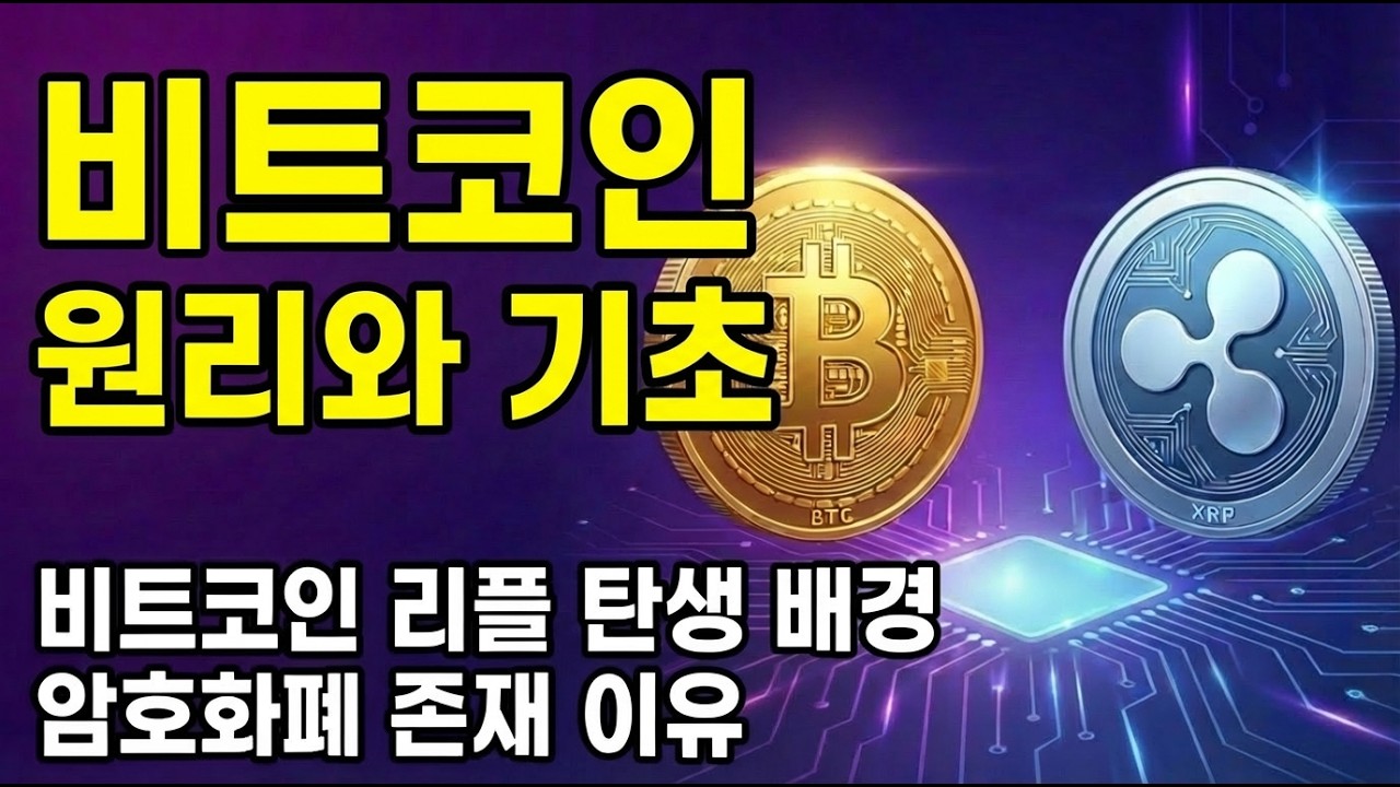 비트코인 원리 이해 | 부자들이 비트코인과 리플을 모으는 