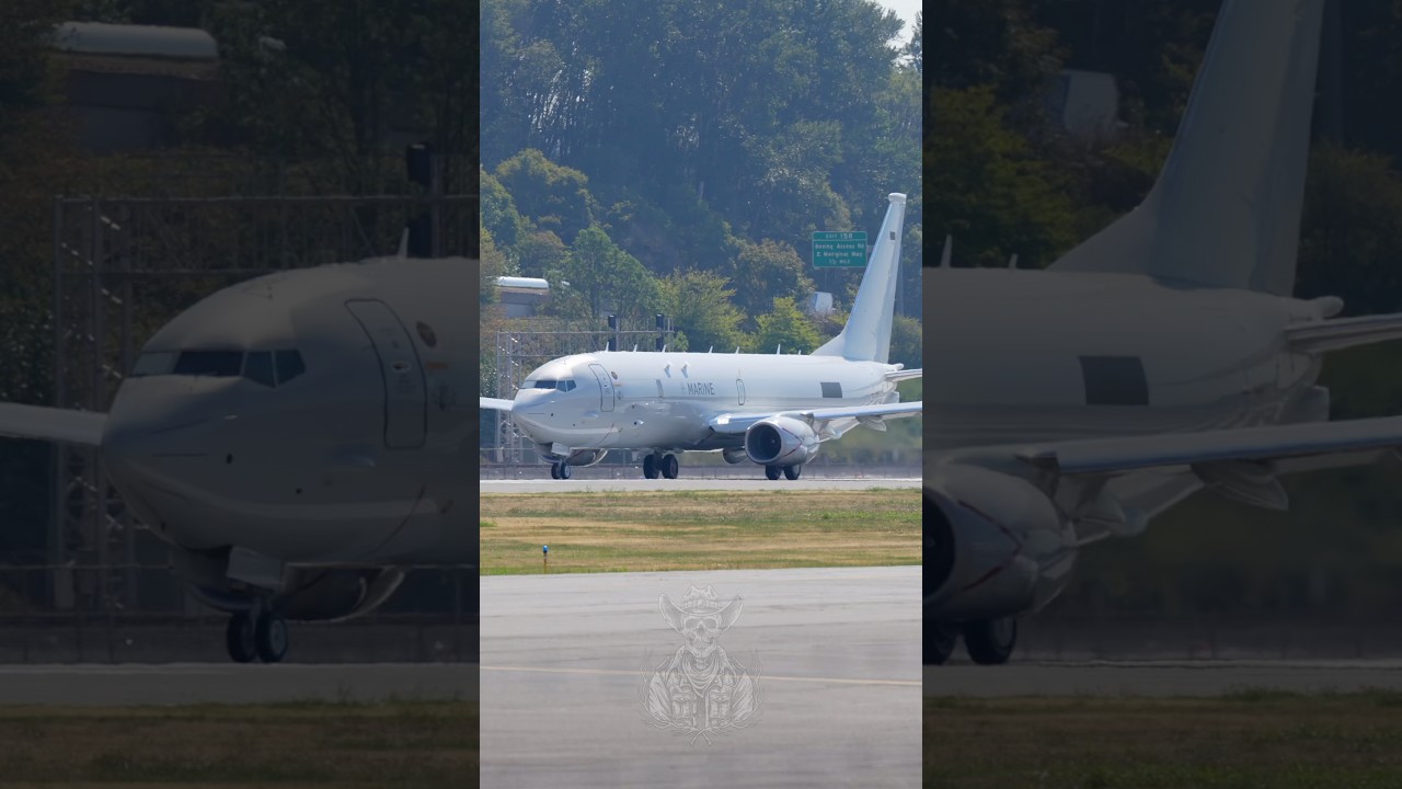 The first German Navy P-8A RTO at Boeing Field