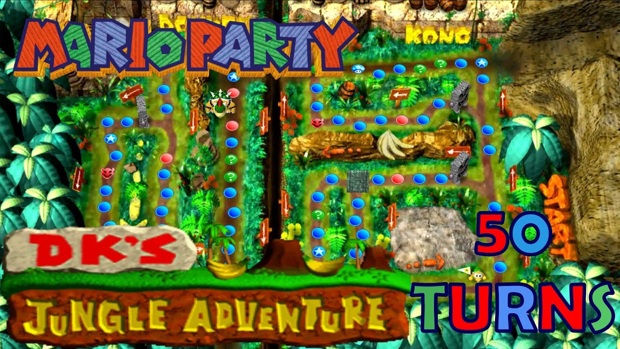 Mario Party DKs Jungle Adventure 50 Turns