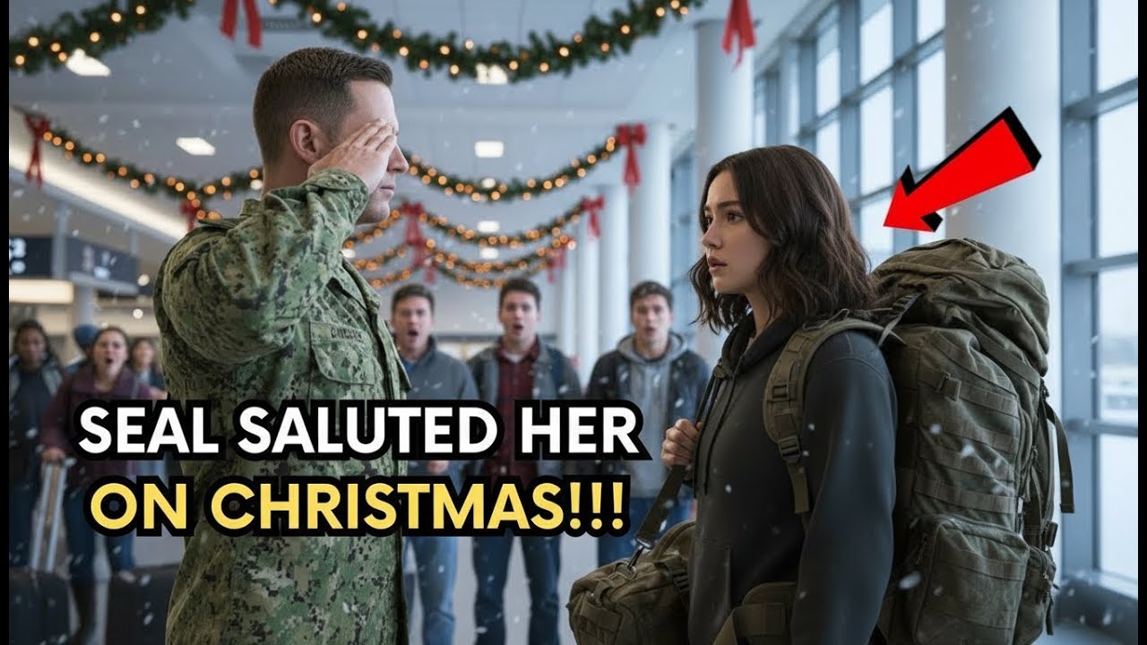 9-They Called Her “Homeless” _ Then the. SEAL Recognized the Christmas Eve Patch....