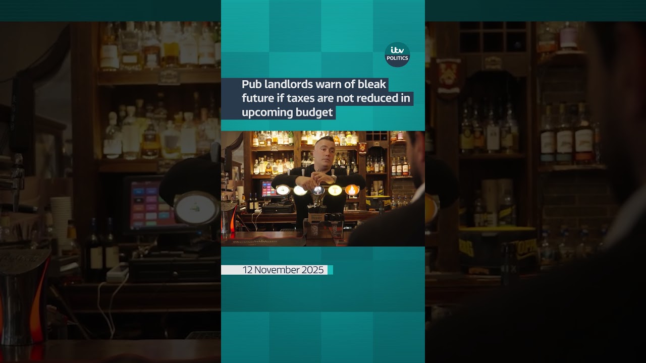 Pub landlords warn of bleak future if taxes are not reduced in upcoming budget | ITV News