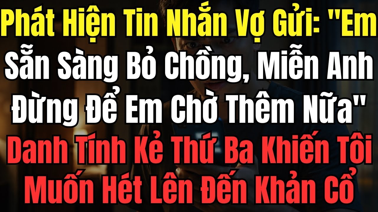 Phát Hiện Tin Nhắn Vợ Gửi: 