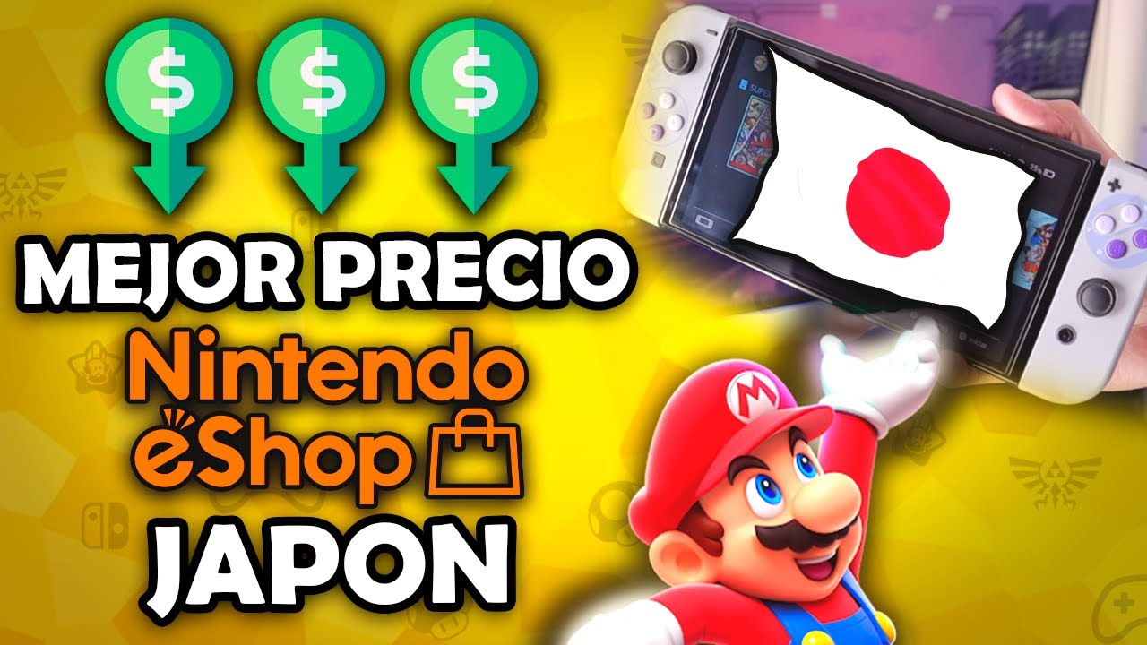COMO COMPRAR juegos en la eShop de Japón para Nintendo Switch FACIL en Playasia