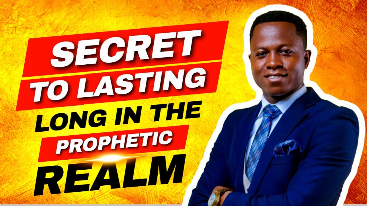 SECRET TO LASTING LONG IN THE PROPHETIC REALM || PROPHET DAVID RAUF