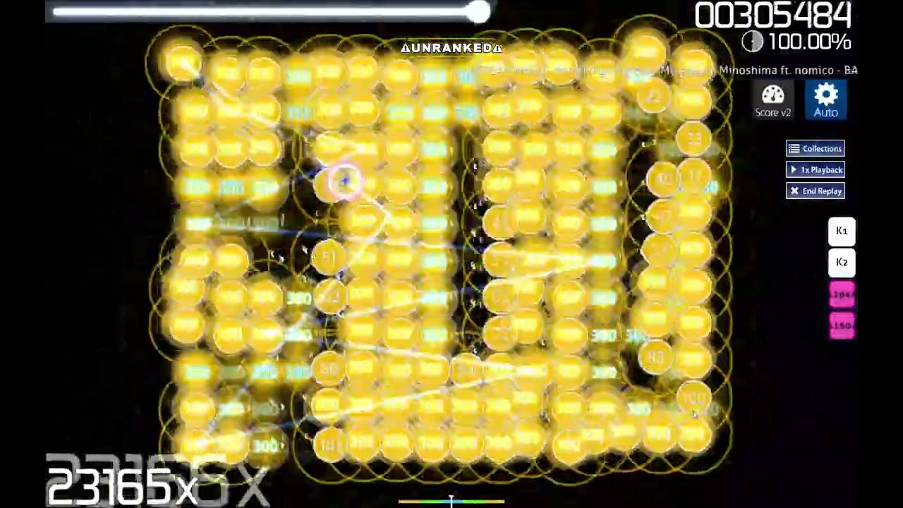 Bad Apple! but it's in osu! (FLASHING LIGHTS WARNING!!!)