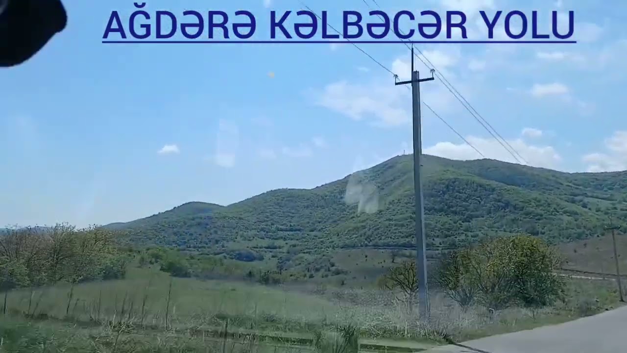 Ağdərə Kəlbəcər yolu