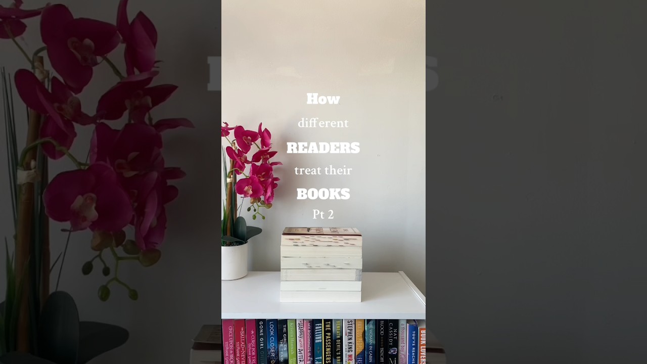 📖POV: HOW different READERS TREAT their BOOKS Part 2 #booktok #books #booktube